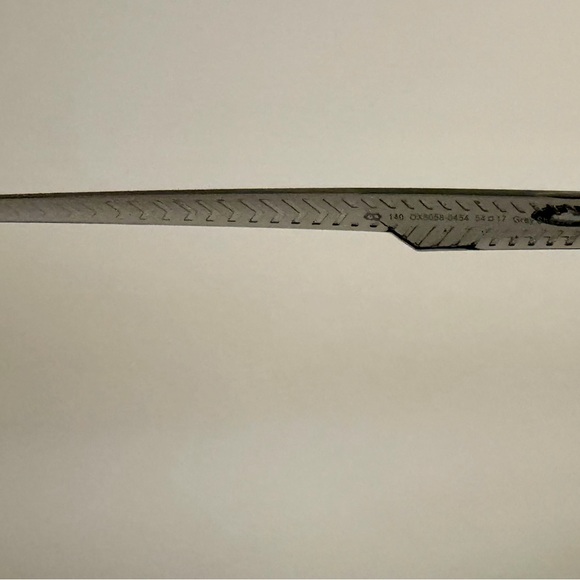 Oakley "The Cut" Eyeglasses Frames - Grey Smoke / Translucent - Picture 5 of 8